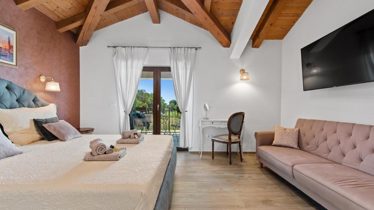 Villa Campagna Galižana Exteriör bild
